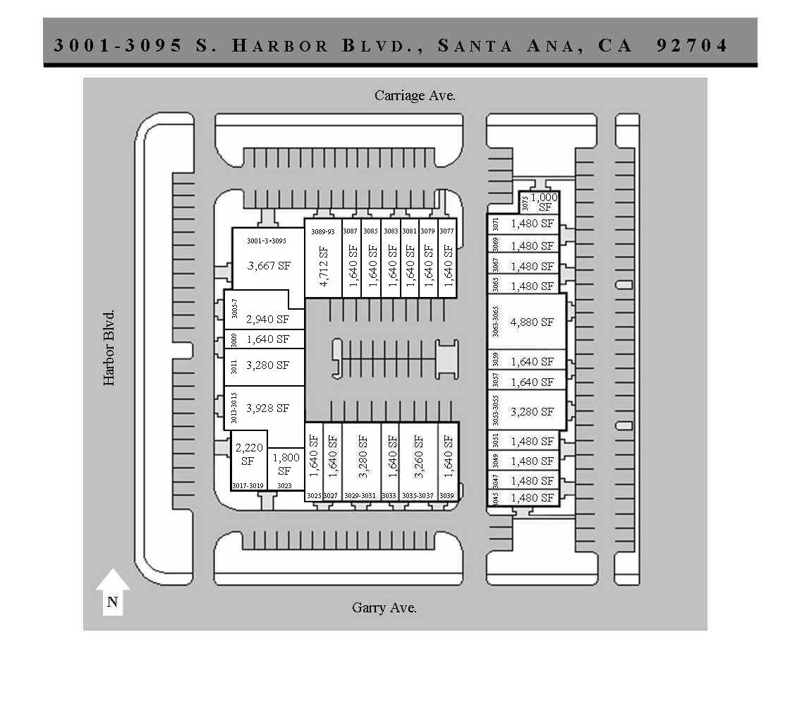 Harbor Commerce Center Site Plan